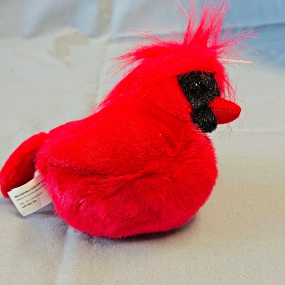 SINGING BIRD, PLAYS REAL BIRD CALLS, RED CARDINAL, 6 L x 4 ½ W x 4 ¾ H INCH PLUS - Picture 3 of 16